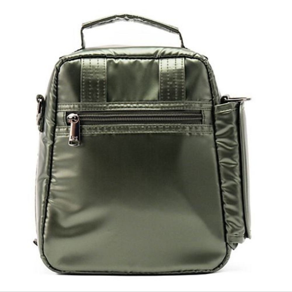 Lug Classic Quilted Crossbody, Flapper SE, Olive - Picture 4 of 5
